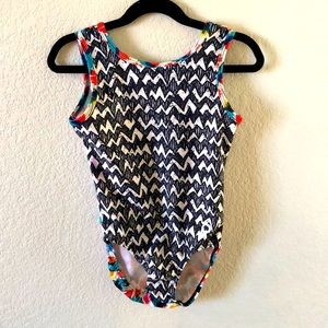 Plum Practicewear Patterned Leotard CL